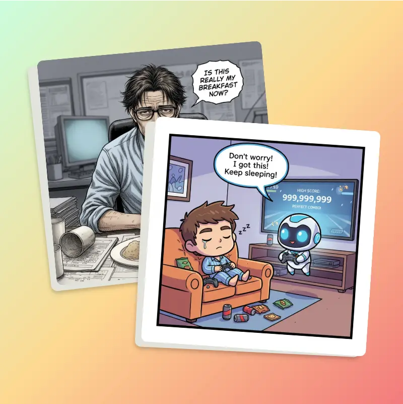 example of infographic comic